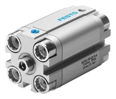 156930 - FESTO - 156930 - Compact Air Cylinder, Piston Rod, Single Acting, 12 mm, M5, 1.5 bar to 10 bar, 5 mm