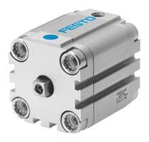 157044 - FESTO - 157044 - Compact Air Cylinder, Square Piston Rod, Single Acting, 32 mm, G1/8, 1 bar to 10 bar, 15 mm