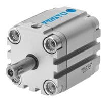 157226 - FESTO - 157226 - Compact Air Cylinder, Piston Rod, Single Acting, 32 mm, G1/8, 0.8 bar to 10 bar, 5 mm