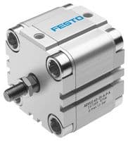 157272 - FESTO - 157272 - Compact Air Cylinder, Piston Rod, Single Acting, 32 mm, G1/8, 0.8 bar to 10 bar, 5 mm