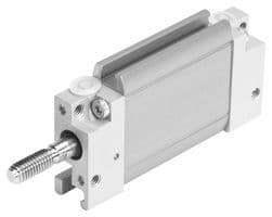 161224 - FESTO - 161224 - Flat Cylinder, Oval Piston Rod, Double Acting, 12 mm, M5, 1.6 bar to 10 bar, 10 mm