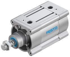 1384806 - FESTO - 1384806 - Cylinder, Piston Rod, Double Acting, 100 mm, G1/2, 0.4 bar to 12 bar, 50 mm