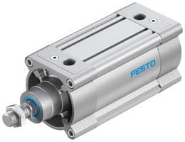 1384808 - FESTO - 1384808 - Cylinder, Piston Rod, Double Acting, 100 mm, G1/2, 0.4 bar to 12 bar, 100 mm