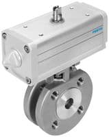 1913365 - FESTO - 1913365 - Ball Valve, with Actuator Unit, 2/2 Way, 19.4 m³/h, 6 bar to 8.4 bar, VZBC Series