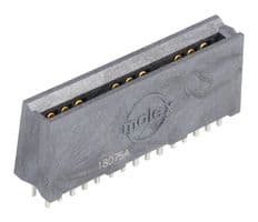45719-0009 - MOLEX - 45719-0009 - Card Edge Connector, Dual Side, 1.57 mm, 8 Contacts, Through Hole Mount, Straight