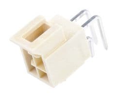 105314-2204 - MOLEX - 105314-2204 - Pin Header, Wire-to-Board, 2.5 mm, 2 Rows, 4 Contacts, Through Hole Right Angle