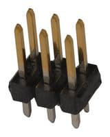 10-89-7062 - MOLEX / PARTNER STOCK - 10-89-7062 - Pin Header, Board-to-Board, Wire-to-Board, 2.54 mm, 2 Rows, 6 Contacts, Through Hole Straight