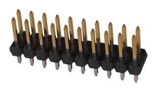 10-89-7202 - MOLEX / PARTNER STOCK - 10-89-7202 - Pin Header, Board-to-Board, Wire-to-Board, 2.54 mm, 2 Rows, 20 Contacts, Through Hole Straight