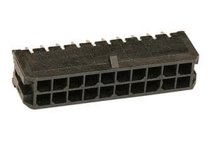 43045-2026 - MOLEX - 43045-2026 - Pin Header, Wire-to-Board, 3 mm, 2 Rows, 20 Contacts, Through Hole Straight