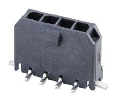 43650-0426 - MOLEX - 43650-0426 - Pin Header, Wire-to-Board, 3 mm, 1 Rows, 4 Contacts, Surface Mount Straight