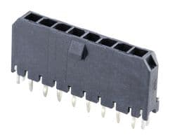 43650-0818 - MOLEX - 43650-0818 - Pin Header, Wire-to-Board, 3 mm, 1 Rows, 8 Contacts, Through Hole Straight
