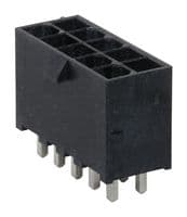 46207-6010 - MOLEX - 46207-6010 - Pin Header, Wire-to-Board, 4.2 mm, 2 Rows, 10 Contacts, Through Hole Straight