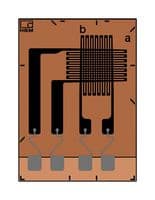 1-TM91-6/350GE - OMEGA - 1-TM91-6/350GE - Strain Gauge, 350 ohm, 2.5 mm, 1.5 mm, Solder Pads, Linear, 7 Vrms