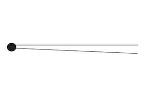 44004 - OMEGA - 44004 - NTC Thermistor, Bead/Radial Leaded, 2.25 kohm, ± 0.2% °C, Through Hole, 44000 Series