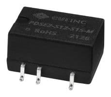 PDSE2-S12-S15-M - CUI - PDSE2-S12-S15-M - Isolated Surface Mount DC/DC Converter, ITE, Surface Mount DIP, 1:1, 2 W, 1 Output, 15 V