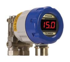 PX5200-020WBDI - OMEGA - PX5200-020WBDI - Pressure Transmitter, Differential, NPT Female, 0 Inch-H2O, 20 Inch-H2O, 1/4", 1/2" NPT
