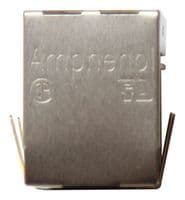 RJE0166201 - AMPHENOL COMMUNICATIONS SOLUTIONS - RJE0166201 - Modular Connector, Modular Jack, 1 x 1 (Port), 6P6C, Panel Mount, Through Hole Mount