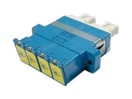 1061230200 - MOLEX - 1061230200 - Fiber Optic Adapter, Quad, Singlemode, LC Duplex, LC Duplex, PEI (Polyetherimide) Body