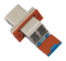 1061270150 - MOLEX - 1061270150 - Fiber Optic Adapter, LC Duplex, LC Duplex, Straight Adapter