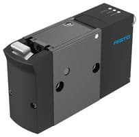 2942445 - FESTO - 2942445 - Stopper Cylinder, Electric, 24 VDC, 5 Pin, M12 Plug, Stepper Motor, Size 20