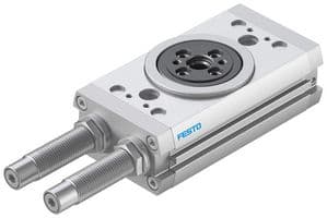1360248 - FESTO - 1360248 - Pneumatic Actuator, Semi Rotary Drive, Double Acting, Size 25, M5, 10 bar, DRRD Series