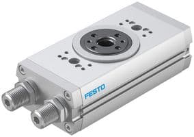 1503269 - FESTO - 1503269 - Pneumatic Actuator, Semi Rotary Drive, Double Acting, Size 40, G1/8, 8 bar, DRRD Series