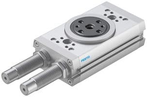 1578518 - FESTO - 1578518 - Pneumatic Actuator, Semi Rotary Drive, Double Acting, Size 32, G1/8, 10 bar, DRRD Series