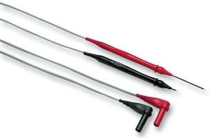 FLUKE TL40 - FLUKE - FLUKE TL40 - Test Lead Set, Test Tip Probe, 4mm Right Angle Banana Plug, Shrouded, 300 V, 3 A, Black, Red
