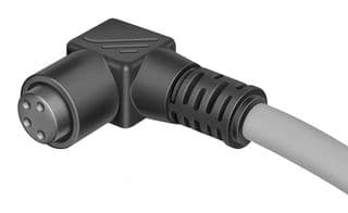 164252 - FESTO - 164252 - Sensor Cable, 4 Position 90° M8 Receptacle to Free End, A Coded, 2.5 m, SIM Series