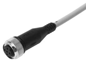 175715 - FESTO - 175715 - Sensor Cable, 5 Position M12 Receptacle to Free End, 2.5 m, SIM Series