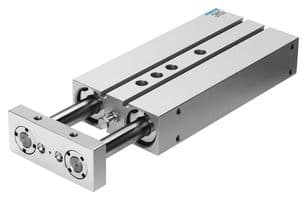 159817 - FESTO - 159817 - Twin Cylinder, Yoke Piston Rod, Double Acting, 32 mm, G1/8, 1 bar to 10 bar, 10 mm