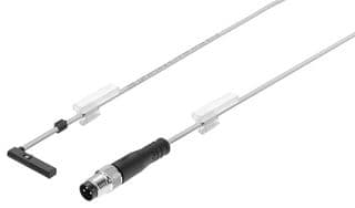 551380 - FESTO - 551380 - Magnetoresistive Proximity Sensor, Round Slot, NPN, 100 mA, 5 to 30 VDC, Cable with Plug, SMT Series