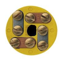 CH62-U - OMEGA - CH62-U - Thermocouple Connector, Terminal Block, Type U, 2 Terminals, Round, Nylon, Green, CH Series