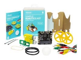 5665 - KITRONIK - 5665 - Robotics Kit, BBC Micro: Bit, Chassis, Motor Driver, Motors, Motor Board, Wheels, Ping Pong Ball