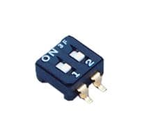 CFS-0100TB - NIDEC COMPONENTS - CFS-0100TB - DIP / SIP Switch, 1 Circuits, Slide, Surface Mount, SPST-NO, 6 V, 100 mA
