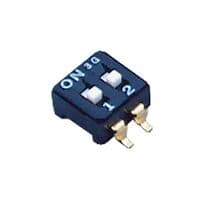 CFS-0102TB - NIDEC COMPONENTS - CFS-0102TB - DIP / SIP Switch, 1 Circuits, Slide, Surface Mount, SPST-NO, 6 V, 100 mA