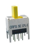 CRFS-2302W - NIDEC COMPONENTS - CRFS-2302W - Slide Switch, DP3T, Through Hole, CRFS Series, 100 mA