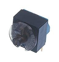 S-1231A - NIDEC COMPONENTS - S-1231A - Rotary Coded Switch, S-1000A Series, Through Hole, 16 Position, 5 VDC, BCH Complement, 100 mA