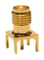 BU-1420701211 - MUELLER ELECTRIC - BU-1420701211 - RF / Coaxial Connector, SMA Coaxial, Straight Jack, Through Hole Vertical, 50 ohm