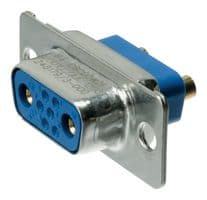 CBC13W3S0000X/AA - POSITRONIC - CBC13W3S0000X/AA - D Sub Connector Housing, 13 Ways, Combo Layout D Sub, DB-13W3, CBC Series, Receptacle, Steel Body
