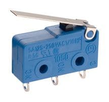 1050.5251 - MARQUARDT - 1050.5251 - Microswitch, Subminiature, Lever, SPDT, Solder Lug, 2 A