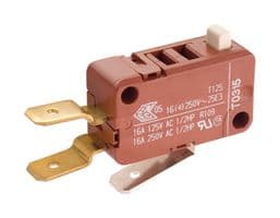 1080.0334 - MARQUARDT - 1080.0334 - Microswitch, Miniature, Pin Plunger, SPST-NO, PC Pin, 16 A