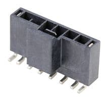 105431-1206 - MOLEX - 105431-1206 - Pin Header, Wire-to-Board, 2.5 mm, 1 Rows, 6 Contacts, Surface Mount Straight