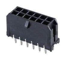 43045-1226 - MOLEX - 43045-1226 - Pin Header, Wire-to-Board, 3 mm, 2 Rows, 12 Contacts, Through Hole Straight
