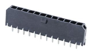 43650-1229 - MOLEX - 43650-1229 - Pin Header, Wire-to-Board, 3 mm, 1 Rows, 12 Contacts, Through Hole Straight
