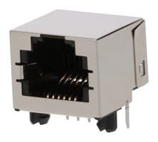 43860-0026 - MOLEX - 43860-0026 - Modular Connector, Modular Jack, 1 x 1 (Port), 6P6C, Cat3, Panel Mount, Through Hole Mount