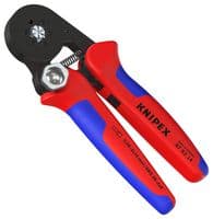 97 53 14 SB - KNIPEX - 97 53 14 SB - Crimp Tool, Hexagonal, Ratchet, 0.08 to 16mm² & 2 x 10mm² Twin Wire Ferrules