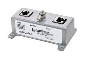 HGLN-CAT6J - L-COM - HGLN-CAT6J - Surge Protector, POE Surge Protector, 1 Ports, Panel