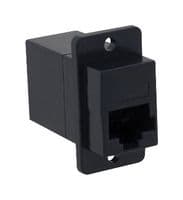 ECF5048SK-BK - L-COM - ECF5048SK-BK - In-Line Adapter, Adaptor, In-Line, RJ45, RJ45