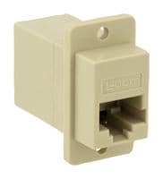 ECF5048SK-IV - L-COM - ECF5048SK-IV - In-Line Adapter, Adaptor, In-Line, RJ45, RJ45